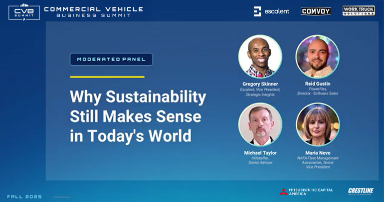 Gregory Skinner Moderates Panel on Why Sustainability Still Makes Sense In Today's World at CVBSummit Fall 2025